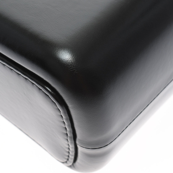 Chanel Black Gold Silver Hardware Vintage Calfskin Shoulder Bag - Picture 6 of 12